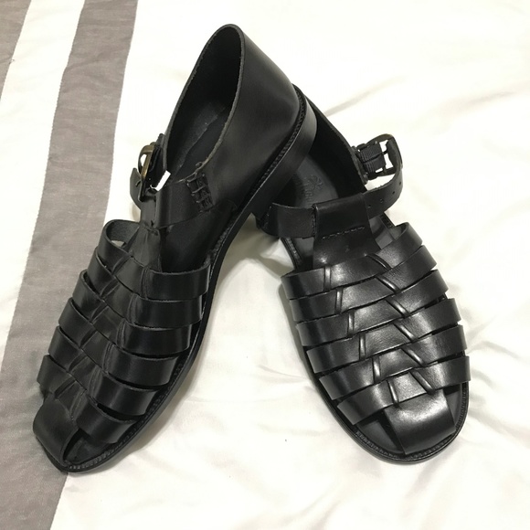 NWOT Tommy Bahama Men's Size 9 Sandals Black Lucca - Picture 8 of 8